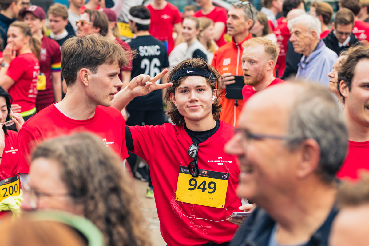 Löpare på Chalmersloppet